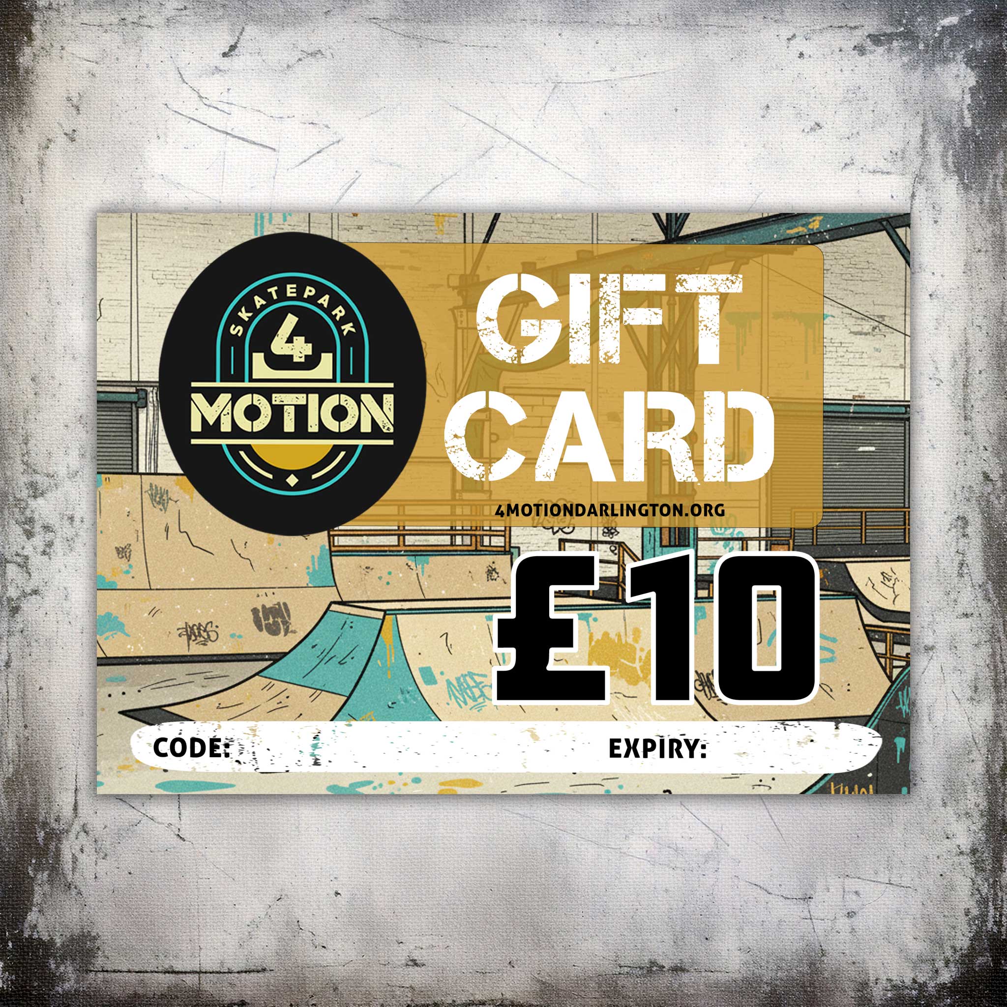 4 Motion Skatepark Gift Card