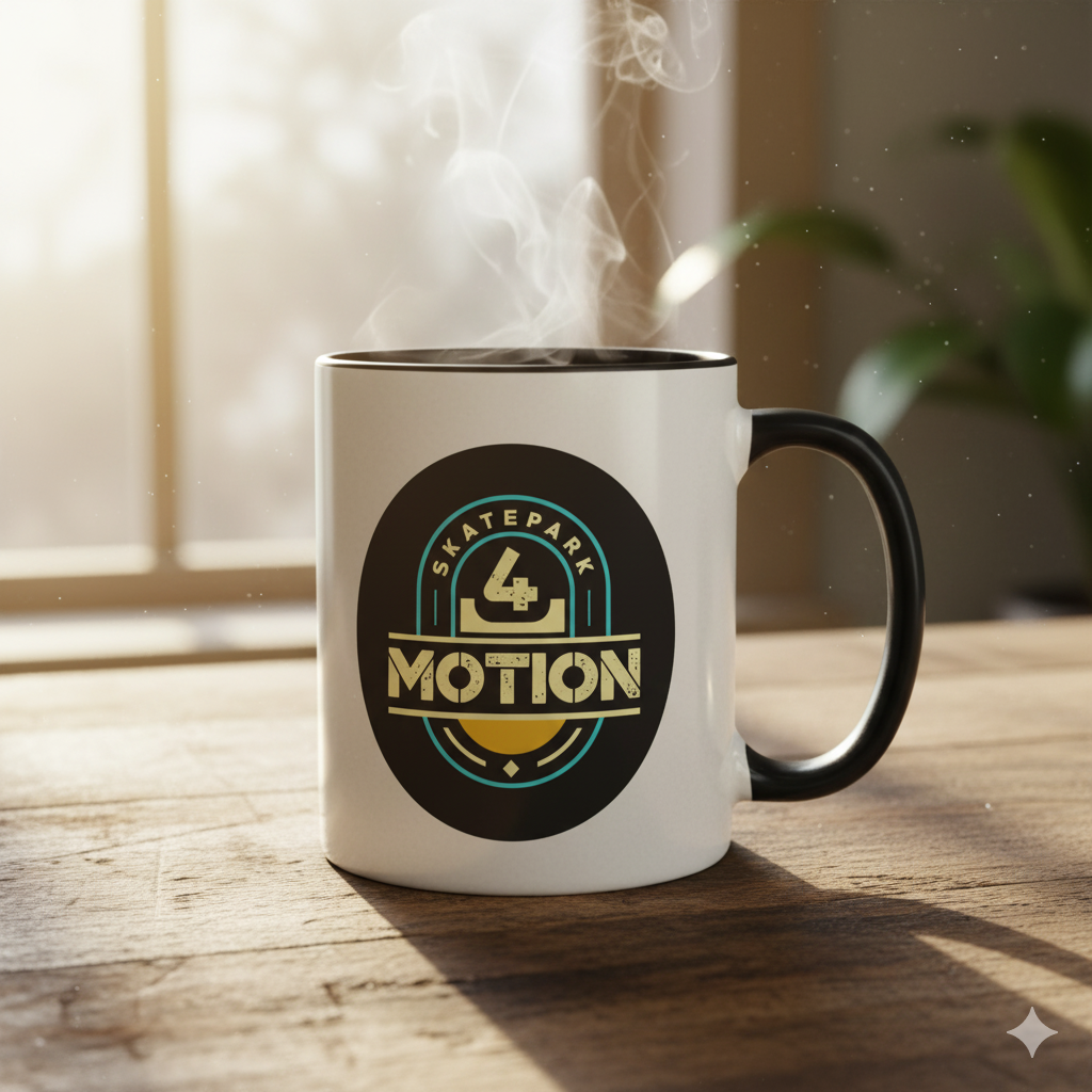 4 Motion Skatepark Ceramic Mug