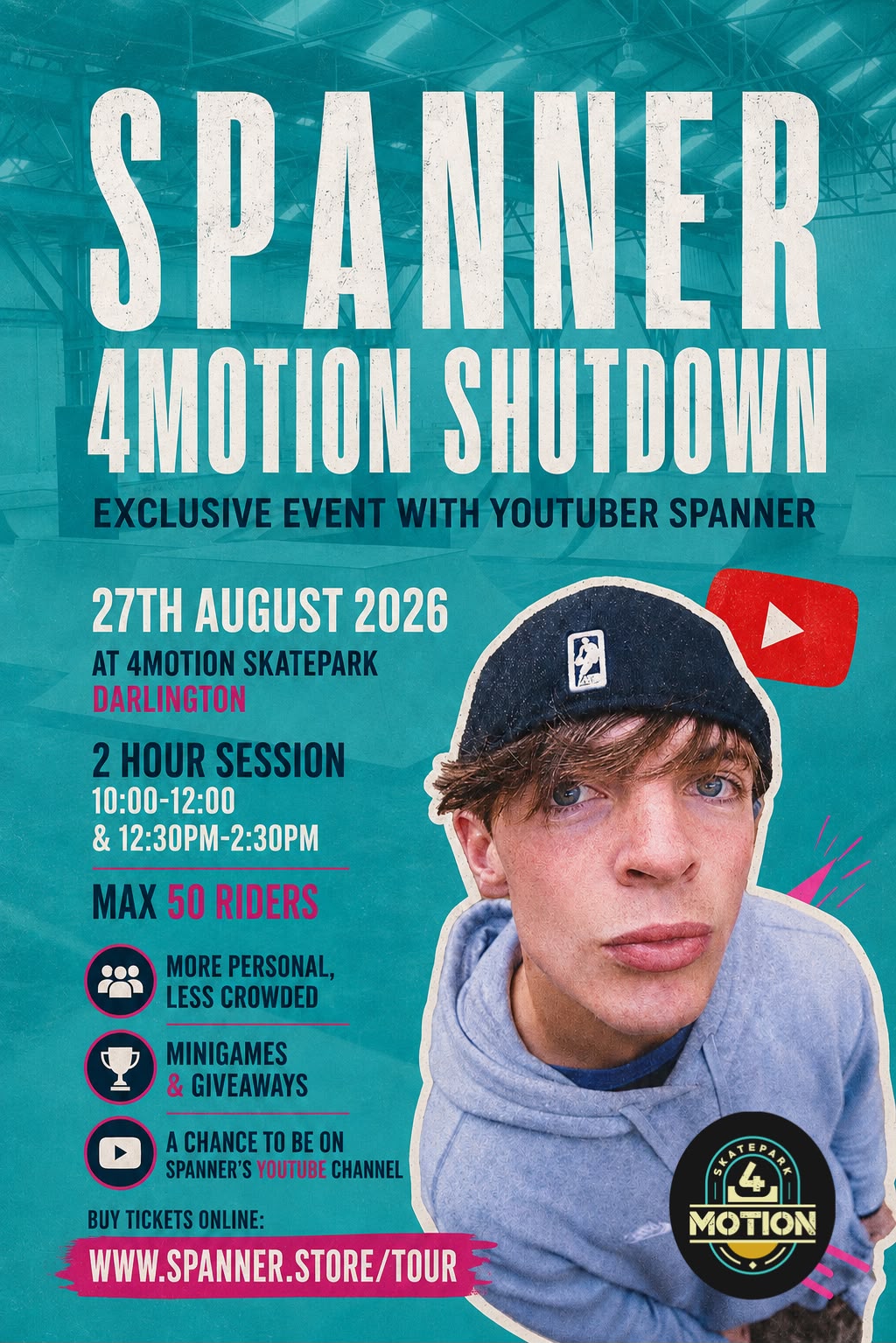 Spanner Meet and Greet | 27th August 2026! | Scooter Only